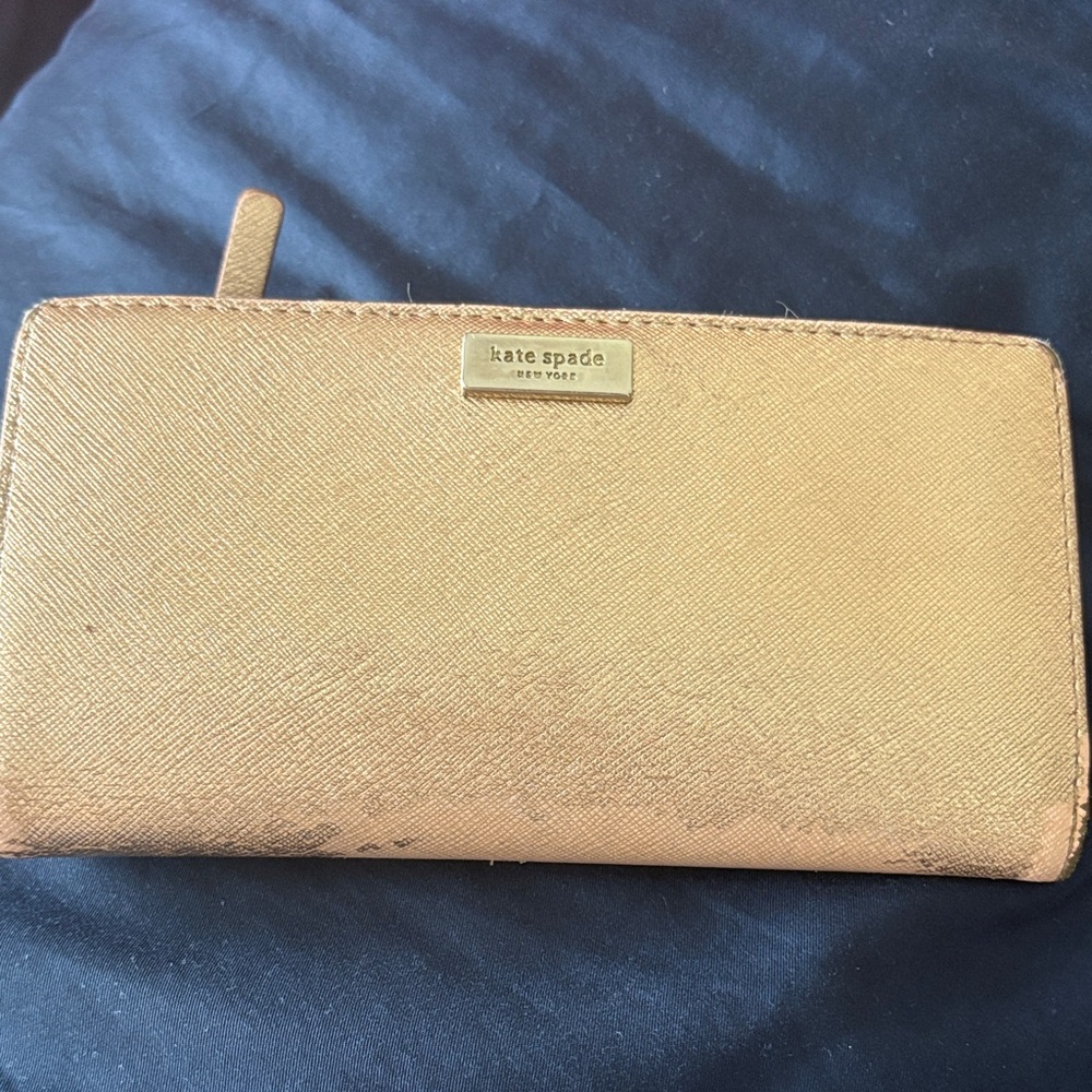 Kate Spade Rose Gold Wallet